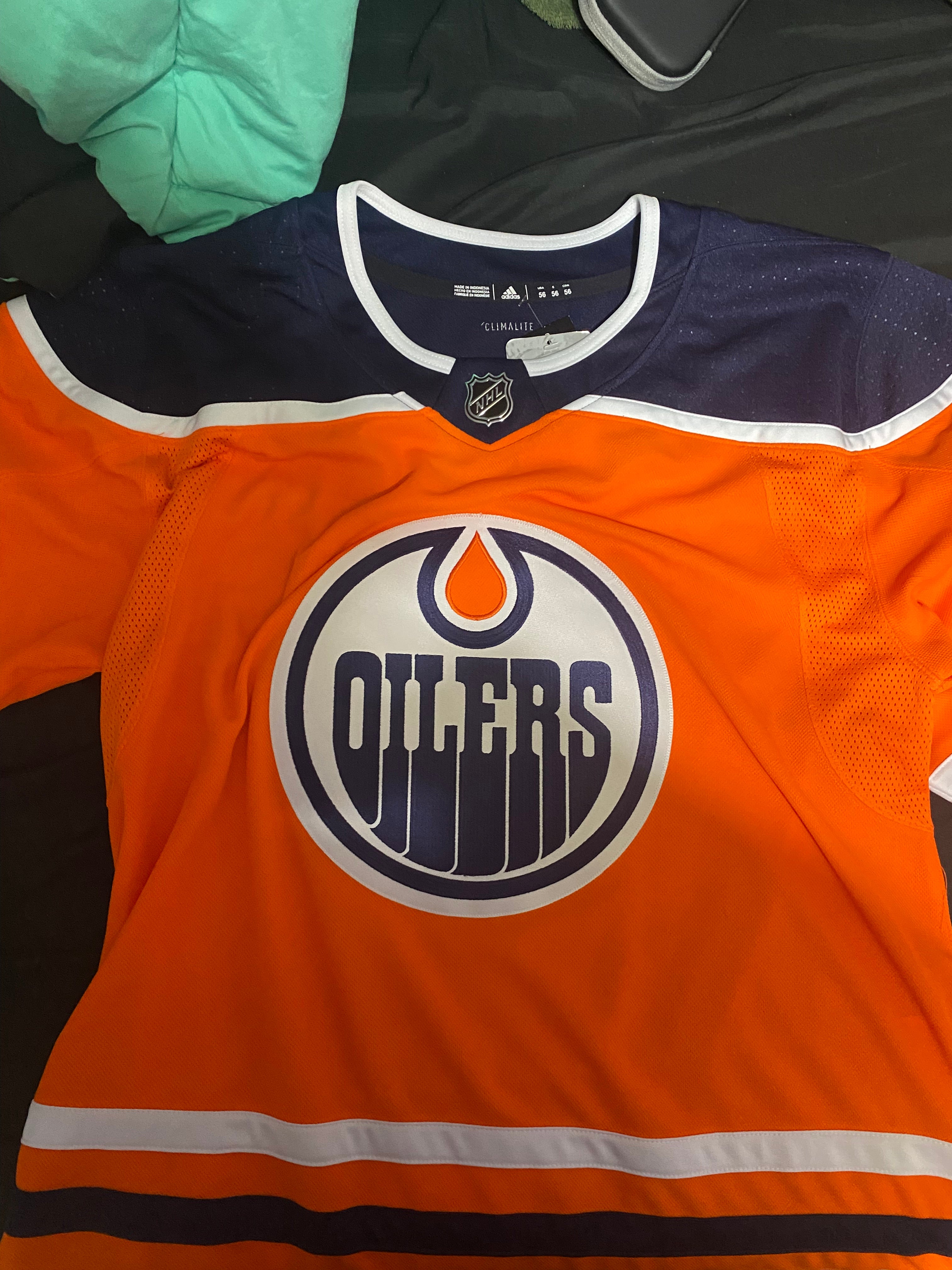 Edmonton Oilers NHL Home Jersey