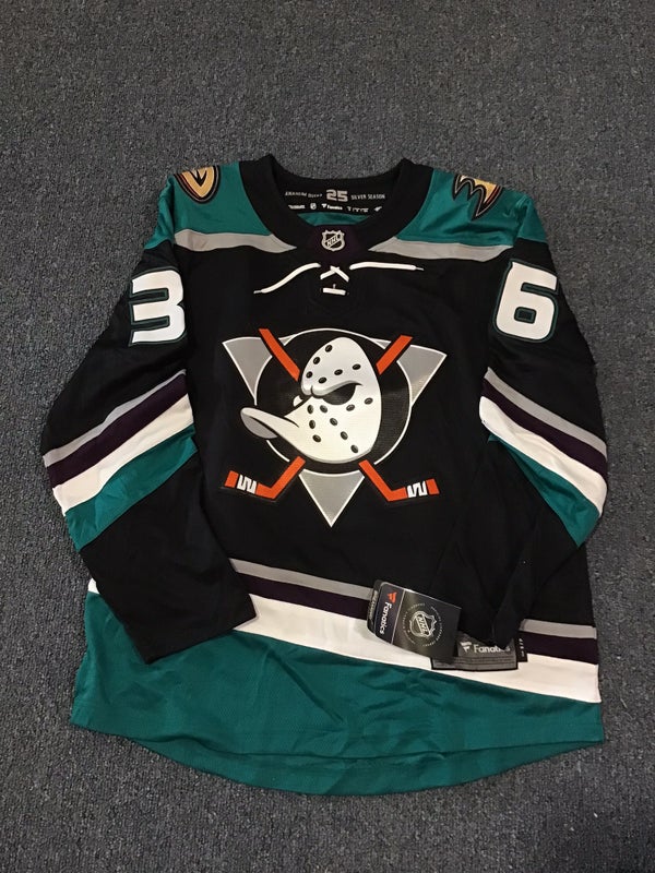 adidas Anaheim Ducks Black Alternate Authentic Jersey