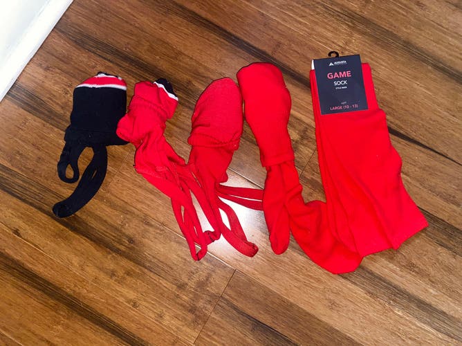 Red Men’s Team Sock Pack
