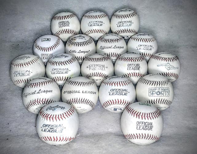 18Baseballs ★Shipped Fast★