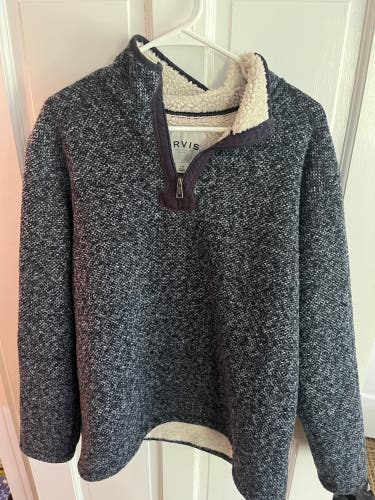 Orvis Navy Sweater- Large