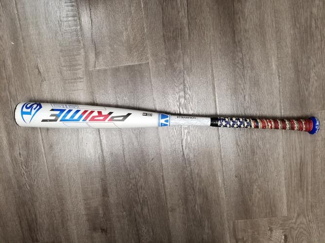 Used BBCOR Certified Louisville Slugger Composite Prime 919 Bat (-3) 28 oz 31"