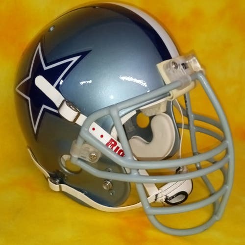Dallas Cowboys throwback super custom fullsize football helmet Schutt lg