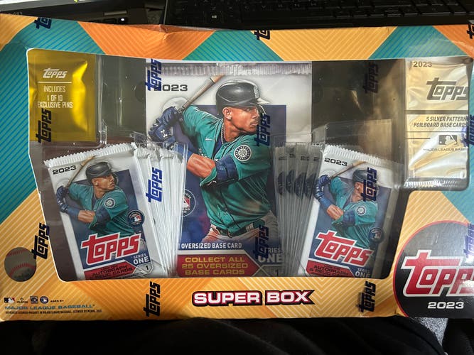 2023 Topps Series 1 Baseball Super Box Plus