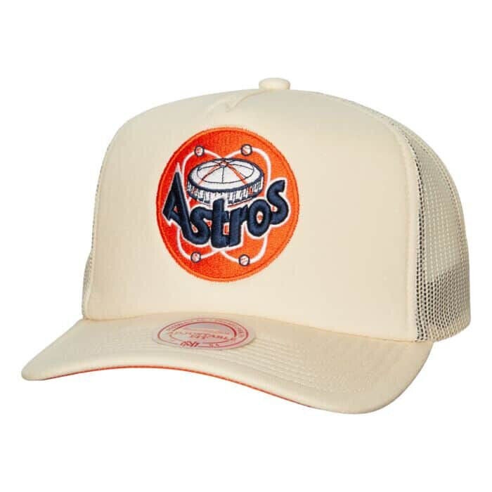2023 Houston Astros :Astrodome Evergreen Trucker Snapback Coop Mesh  Snapback hat