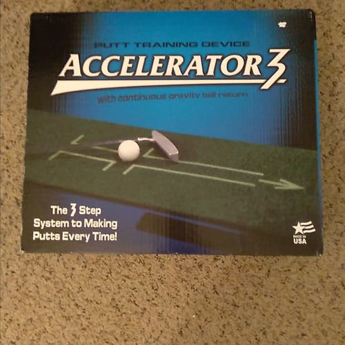 Accelerator 3 Golf Putt Training Device