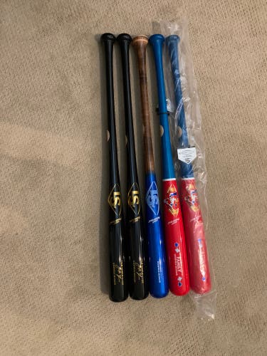 NEW 32” Louisville Slugger Wood Bats (Pick 1, 3, or 5)