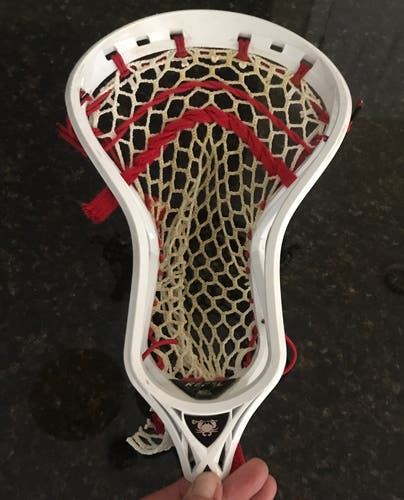 ECD Lacrosse Rebel Head - White