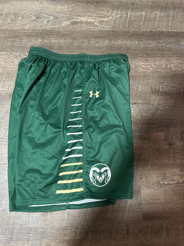 Team Issued Colorado State Under Armour Lacrosse shorts