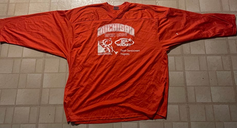 MAHA State Camp Orange Large Men's Jersey