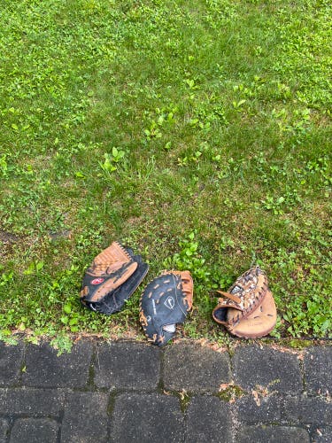 baseball glove lot check description!!