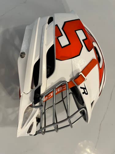 Syracuse University White Cascade R Helmet
