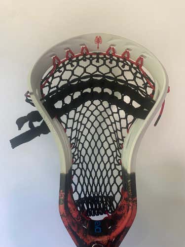 Barely used PLL CHAOS Attack & Midfield Warrior Strung Evo Qx-O Head