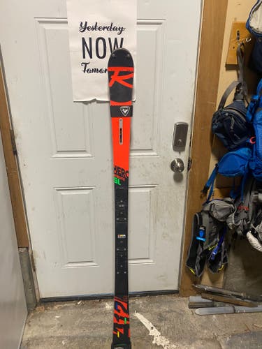 Used Women's 2018 Rossignol 157 cm Racing Hero FIS SL Pro Skis