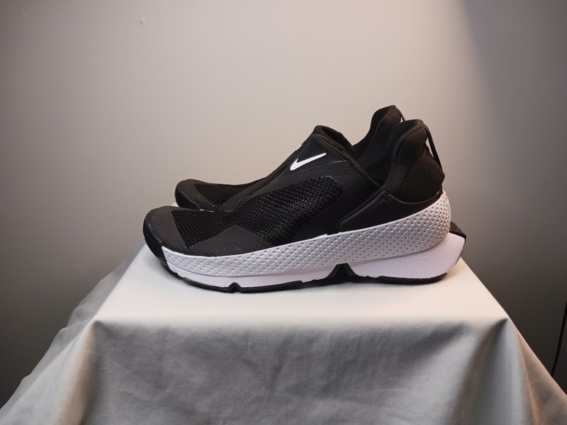NIKE Go FlyEase Black White Easy On/Off Shoes Women's 7 | SidelineSwap