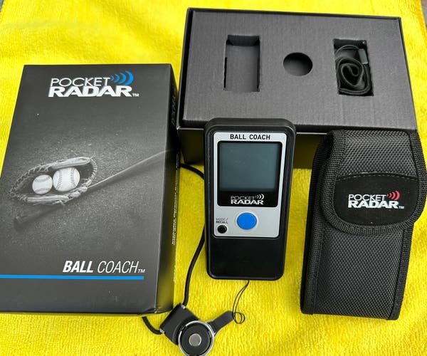 Ball Coach Pocket Radar Gun