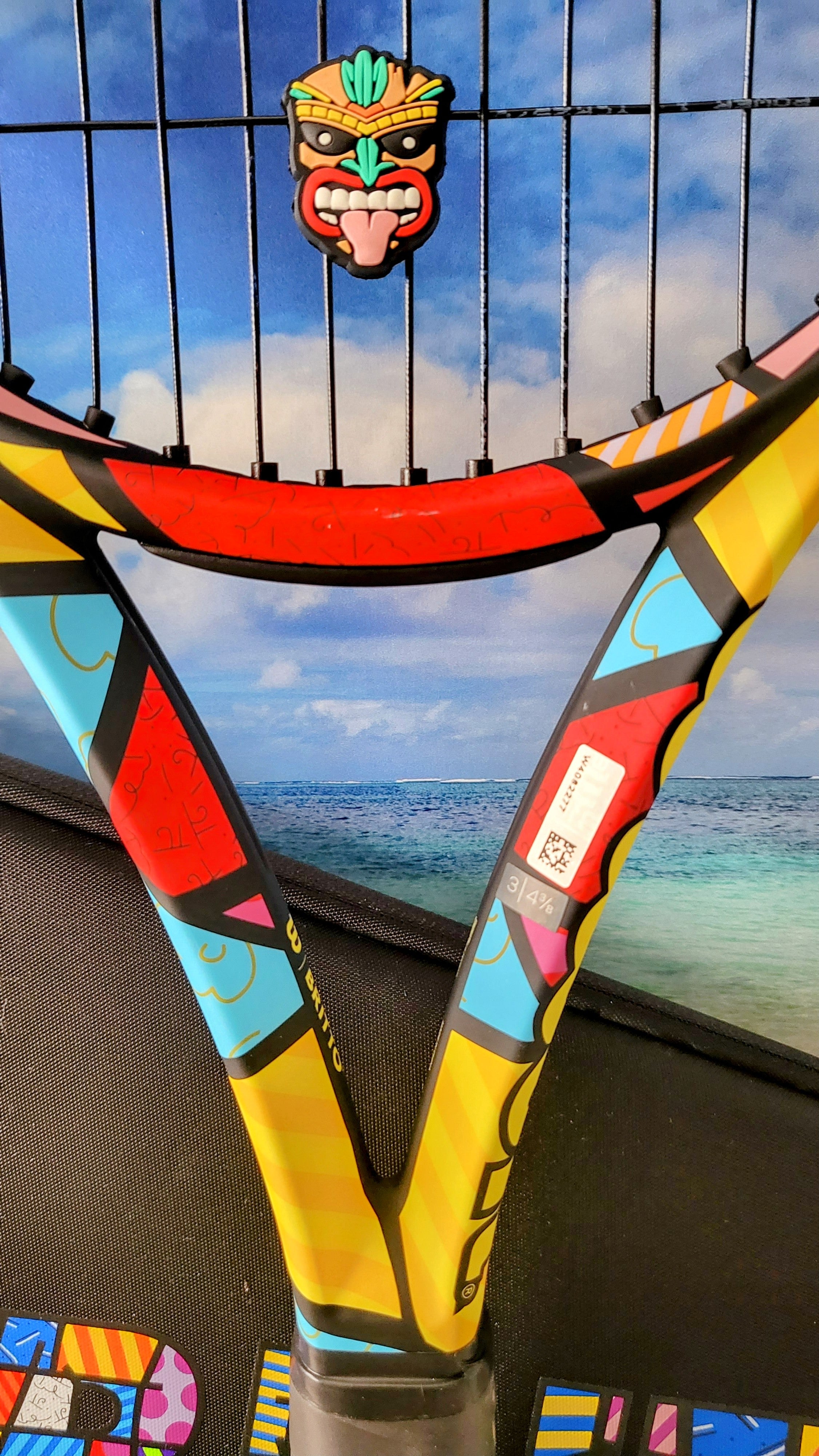 【美品】WILSON ULTRA100 romero britto SIZE2 NEW Wilson X Ultra 100 v3 Romero Britto Limited Edition