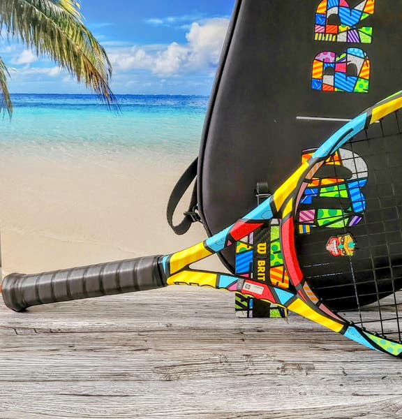 NEW Wilson X Ultra 100 v3 Romero Britto Limited Edition Tennis