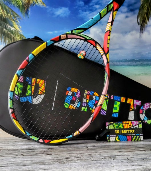 NEW Wilson X Ultra 100 v3 Romero Britto Limited Edition Tennis