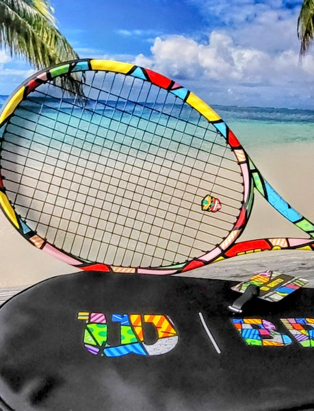 NEW Wilson X Ultra 100 v3 Romero Britto Limited Edition Tennis