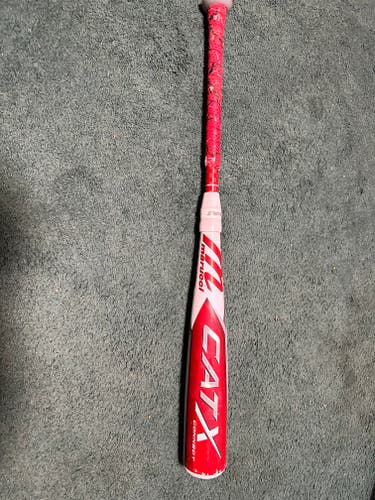 Used USSSA Certified 2022 Marucci Hybrid CAT X Connect Bat (-8) 22 oz 30"