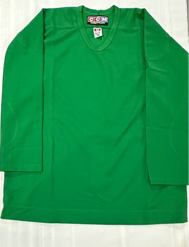 CCM Pro 100 Practice Jersey Kelly Green New Size 56 XXL CCM Jersey