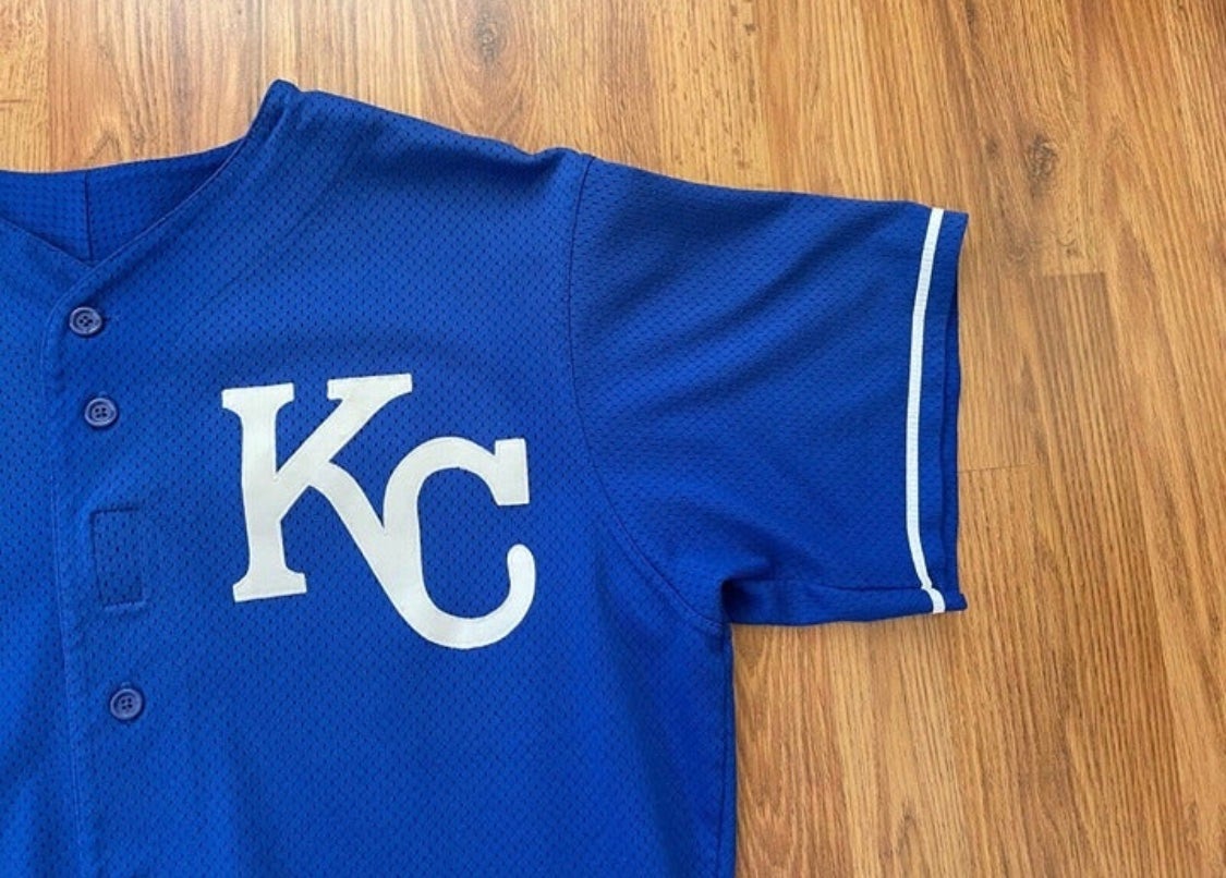 Shirts, New Patrick Mahomes Ii Kansas City Royals Blue Chiefs Baseball  Jersey Mens Large