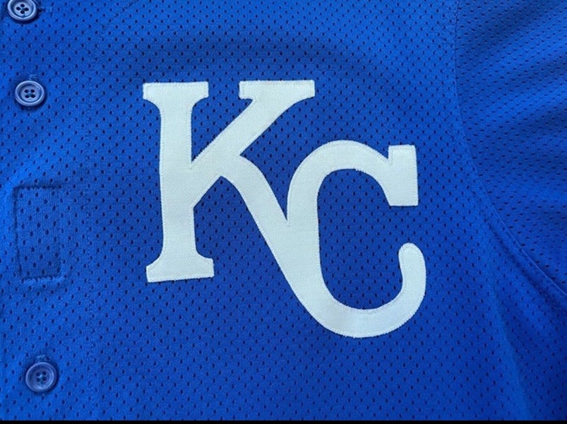 New With Tags Kansas City Royals Majestic Official Cool Base Jersey - White  XL