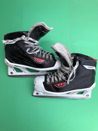Used Senior CCM RBZ Hockey Goalie Skates (Regular) - Size: 5.5