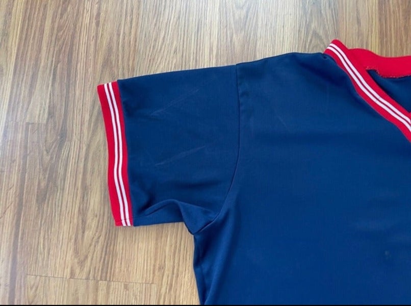 Adidas Cleveland Indians Baseball Jersey Youth Size Medium blue –  vintagehotbox
