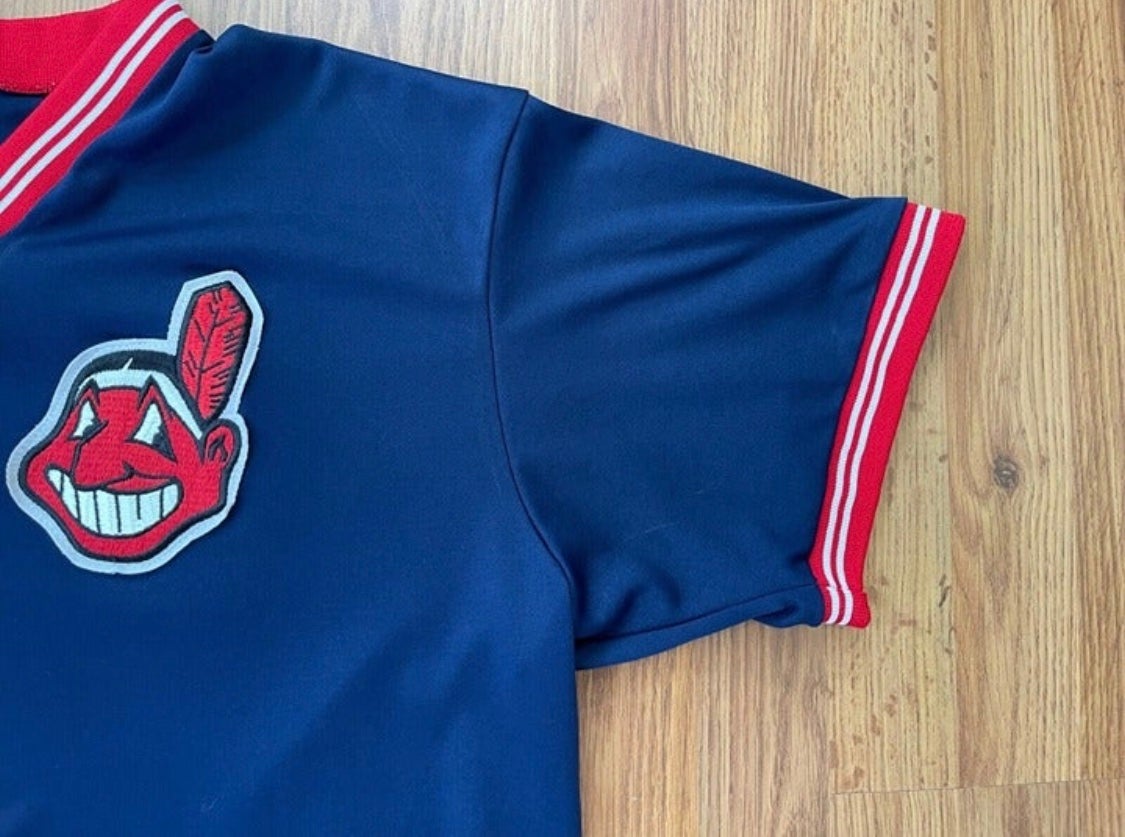 Boys 8-20 Cleveland Indians Home Replica Jersey