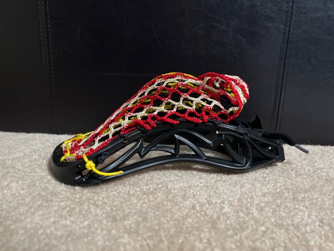 Used Maryland Color way Attack & Midfield Strung Fiddle Stick Head