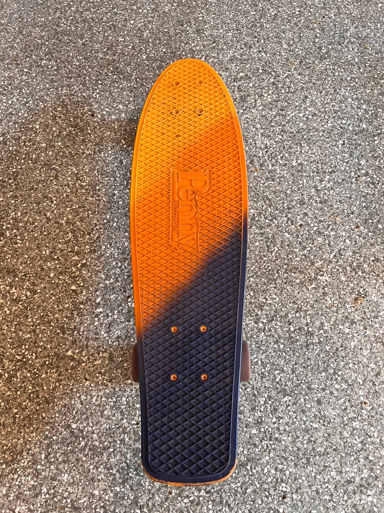 Penny Australia Skateboard - Orange & Purple - Used