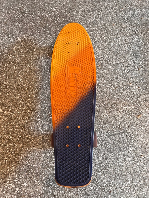 Penny Australia Skateboard - Orange & Purple - Used