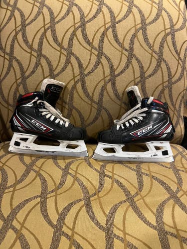 Used CCM Regular Width Size 3.5 Jetspeed FT480 Hockey Goalie Skates