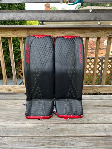 34" Bauer Pro Stock Ultrasonic Goalie Leg Pads