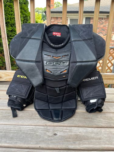 Used XL CCM Premier Pro Goalie Chest Protector