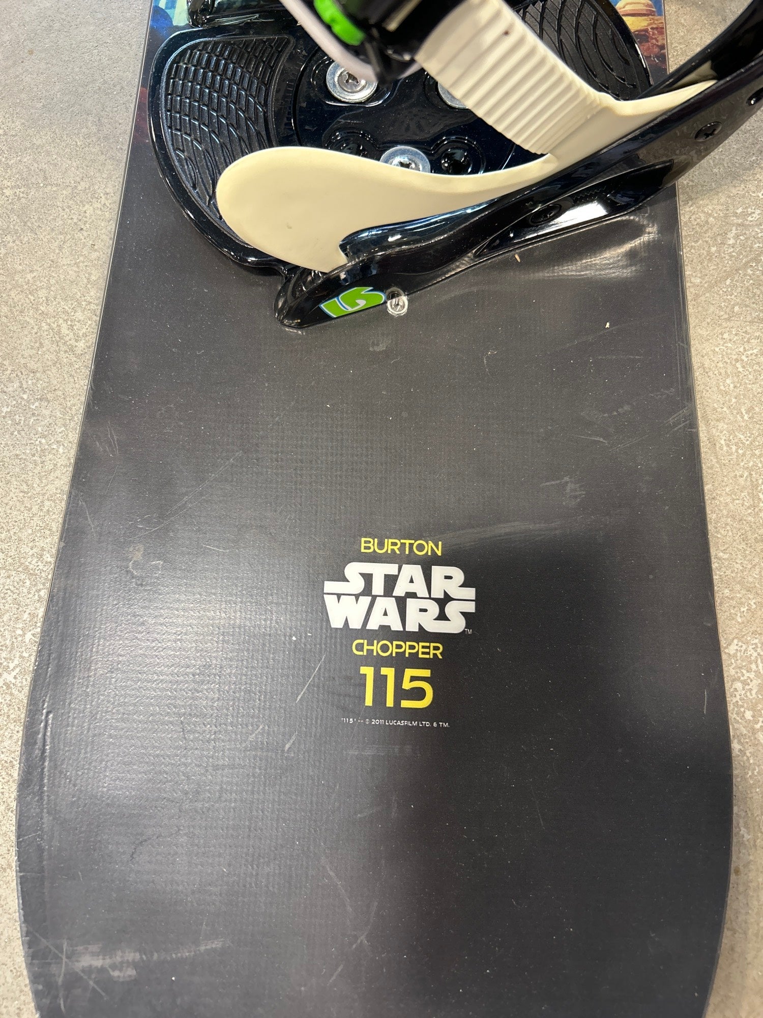 値下げしました!　!Burton スター・ウォーズ チョッパー 115 Snowboard Burton Chopper Star Wars 2011/2012 :: Snowboard