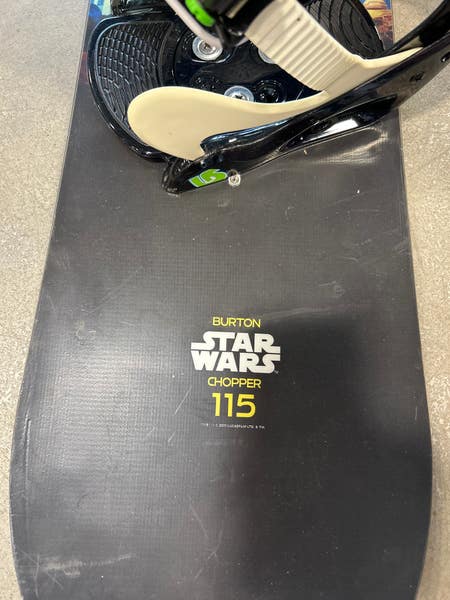 Used Burton Star Wars: A New Hope (115cm) Chopper Snowboard with