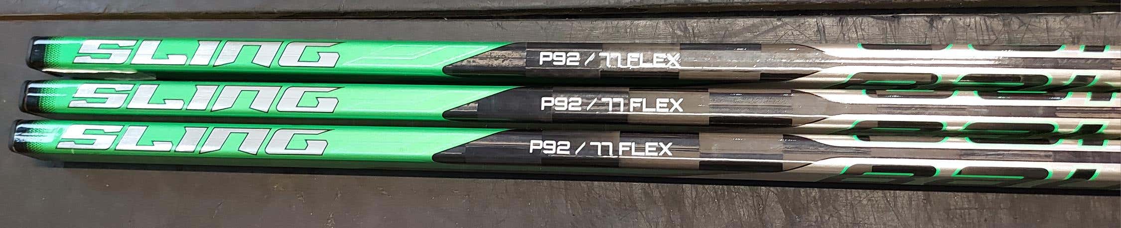 Senior New Left Hand Bauer Sling Hockey Stick 77 FLEX P92- 3 pack (1059096)