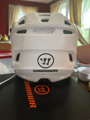 New ADULT Size Warrior Burn Helmet w/ Chrome Mask