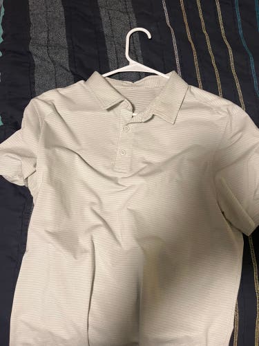 White New Men's Lululemon Shirt
