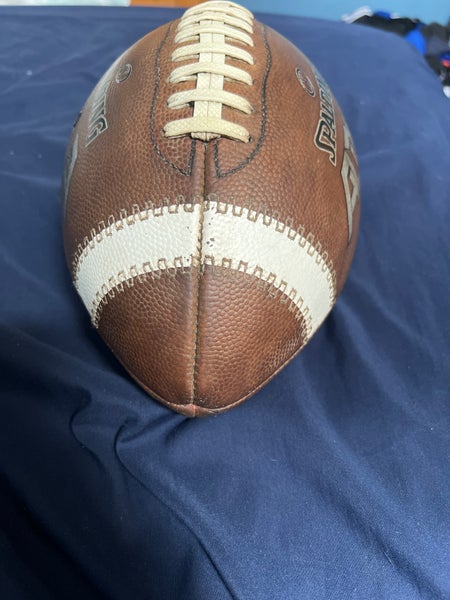 Wilson GST Leather Football, Broken In Footballs