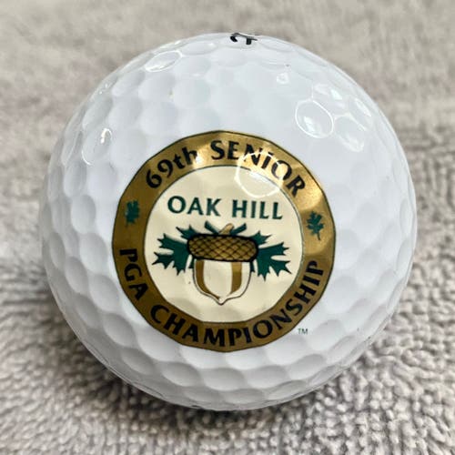 OAK HILL CC 69th SENIOR PGA CHAMPIONSHIP TITLEIST LOGO GOLF BALL
