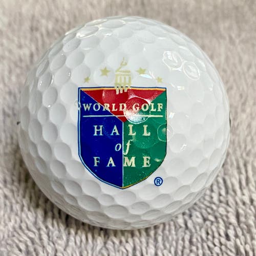 WORLD GOLF HALL OF FAME COLLECTIBLE LOGO GOLF BALL
