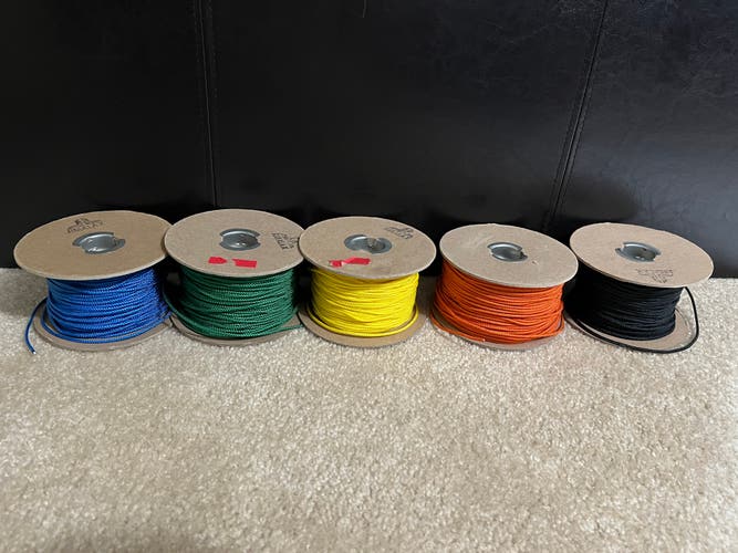 Used Jimalax ORANGE AND BLUE SPOOLS
