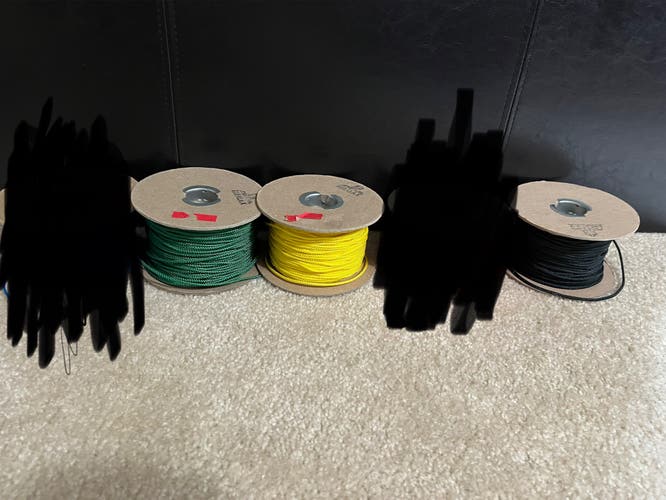 LIGHTLY Used Jimalax 100 yd Sidewall Spools