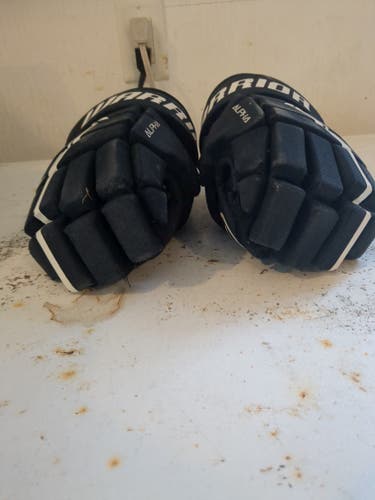 Used Warrior Alpha DX5 Gloves 12"
