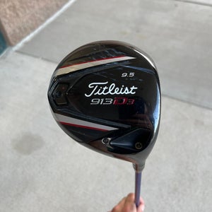 Used Men's Titleist 913D3 Right Driver Stiff 9.5
