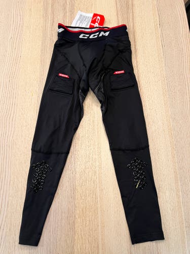 New CCM Compression Grip Jock Junior Large